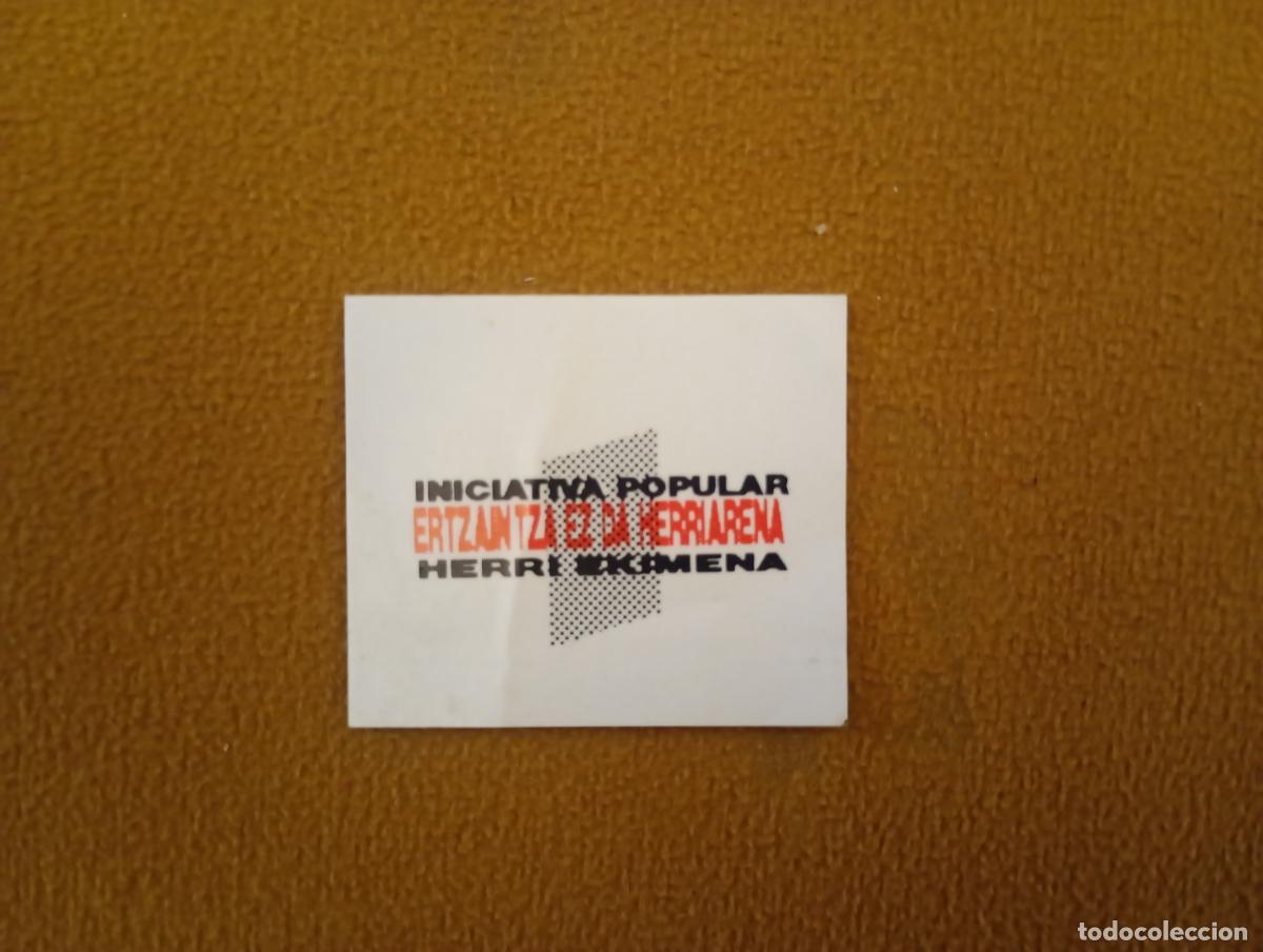 Pegatinas de colecci&oacute;n: Pegatina pol&iacute;tica. Izquierda abertzale. (Pegatinas pol&iacute;ticas)