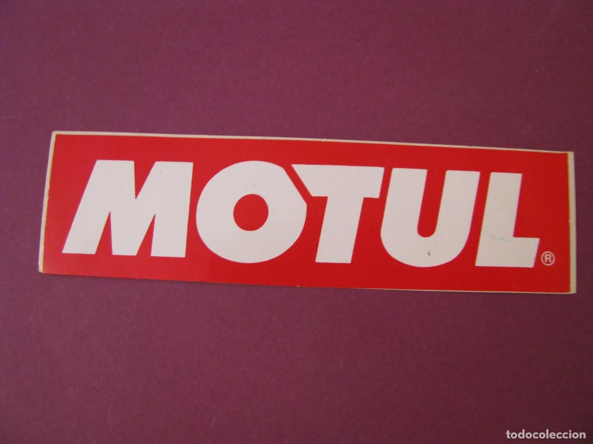 Pegatinas de colecci&oacute;n: PEGATINA MOTUL. 11X3 CM.