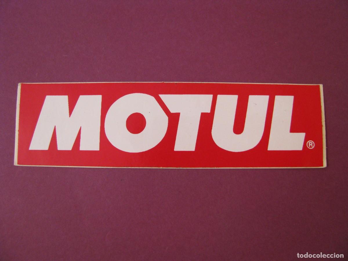 Pegatinas de colecci&oacute;n: PEGATINA MOTUL. 11X3 CM.