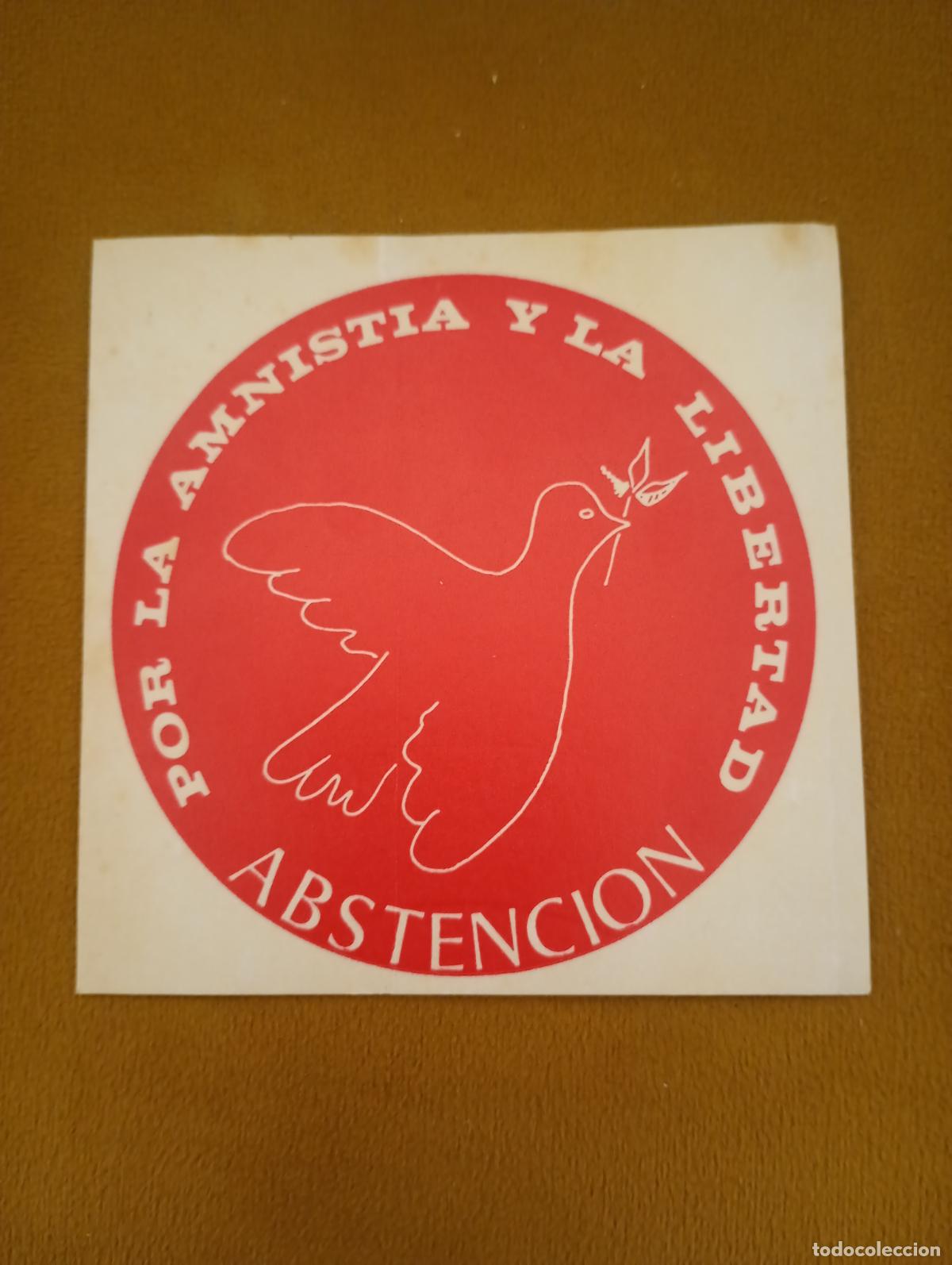 Pegatinas de colecci&oacute;n: Pegatina pol&iacute;tica. (Pegatinas pol&iacute;ticas)