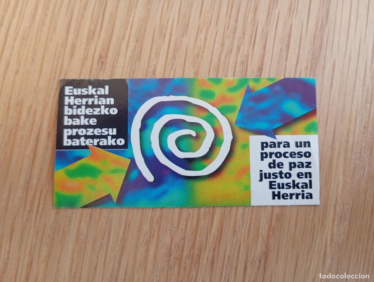 Pegatinas de colecci&oacute;n: Pegatina pol&iacute;tica. Izquierda abertzale. (Pegatinas pol&iacute;ticas)