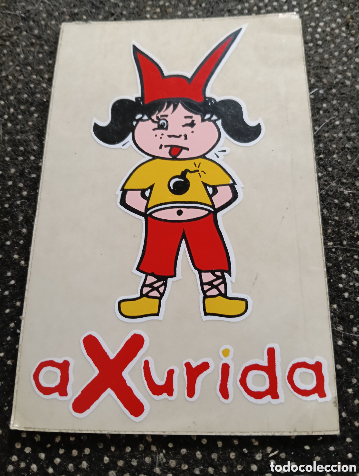 Pegatinas de colecci&oacute;n: Pegatina AXURIDA en un estado normal 1980