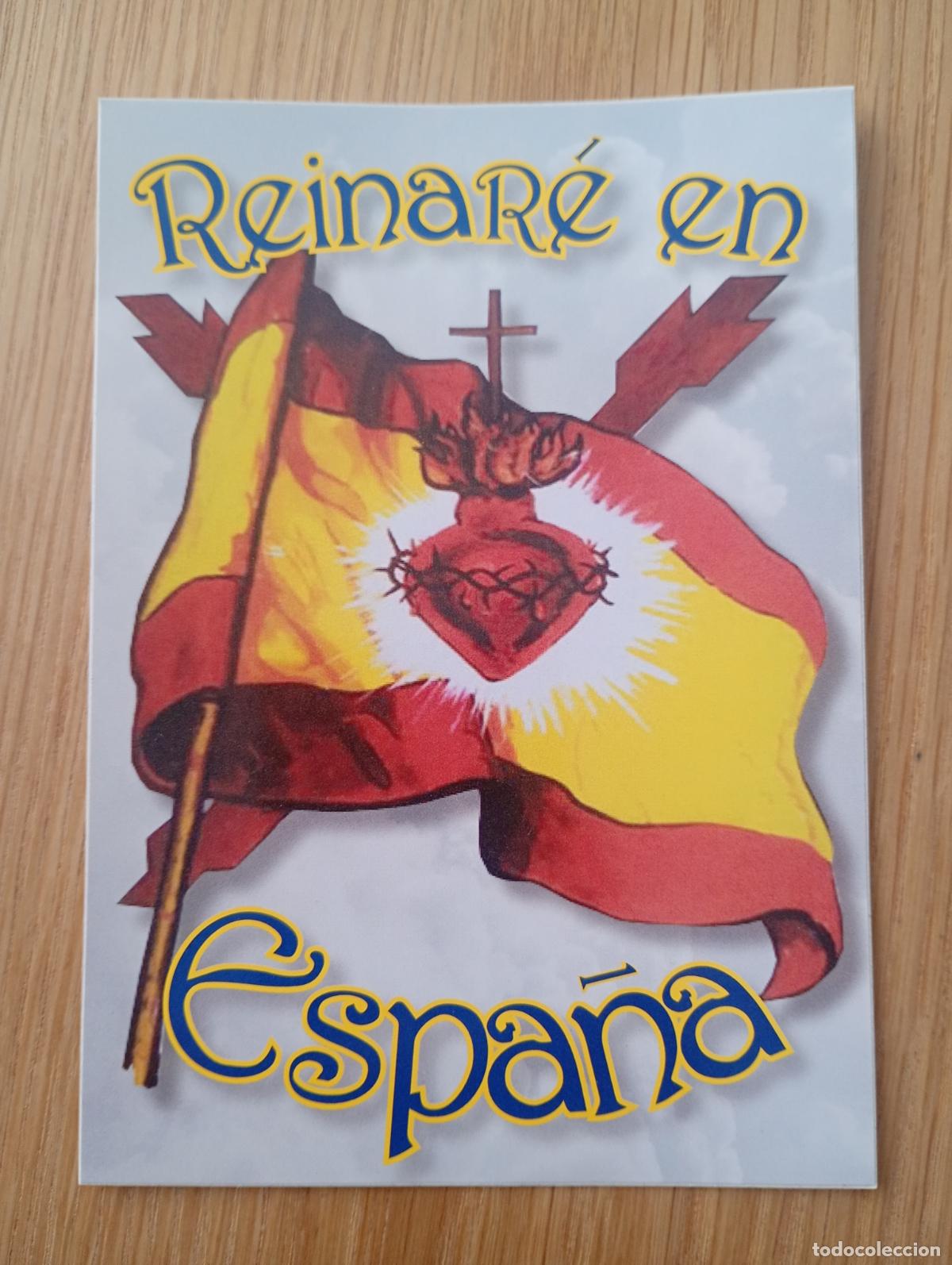 Pegatinas de colecci&oacute;n: Pegatina pol&iacute;tica. Carlista. (Pegatinas pol&iacute;ticas, carlismo, Requet&eacute;)