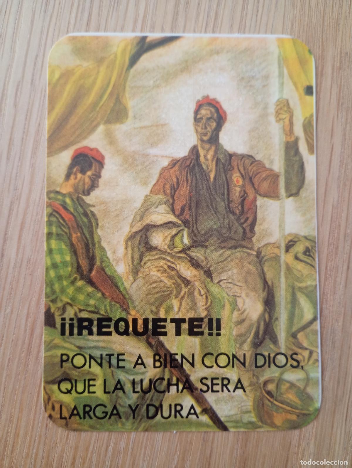 Pegatinas de colecci&oacute;n: Pegatina pol&iacute;tica. Carlista. (Pegatinas pol&iacute;ticas, carlismo, Requet&eacute;)