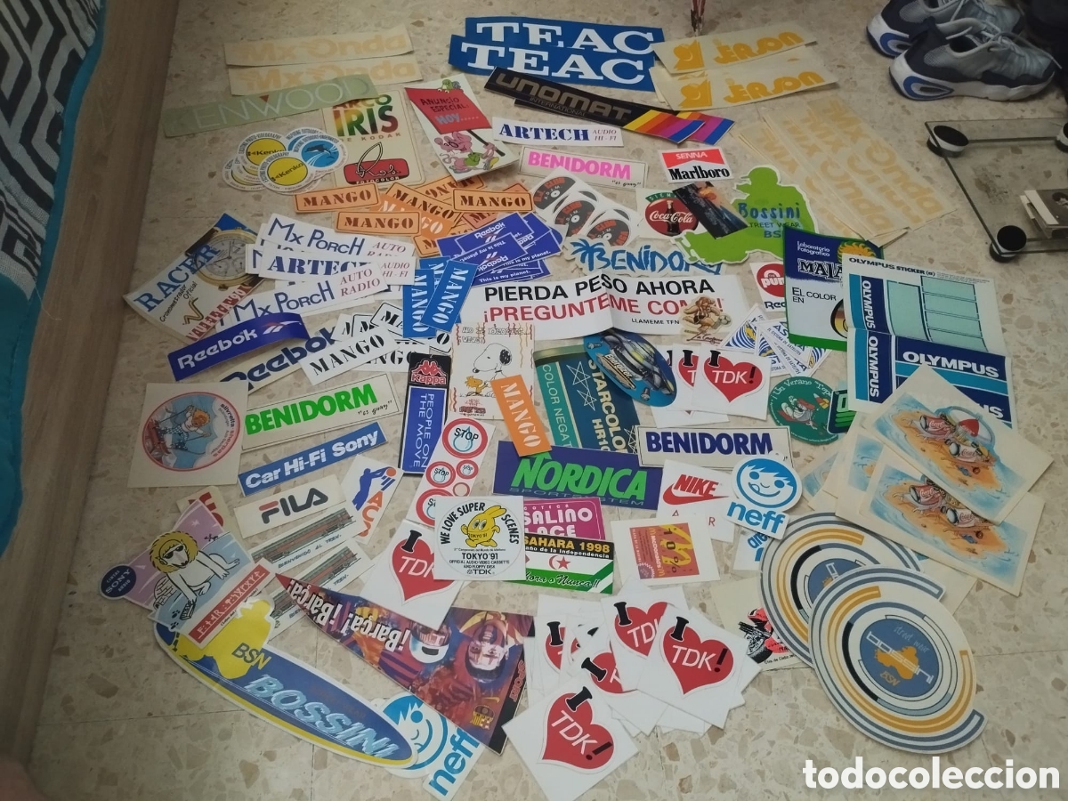 Pegatinas de colecci&oacute;n: Lote de Pegatinas Variadas