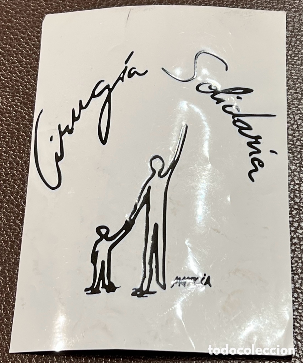 Pegatinas de colecci&oacute;n: Pegatina. ONG Cirug&iacute;a Solidaria. Murcia.