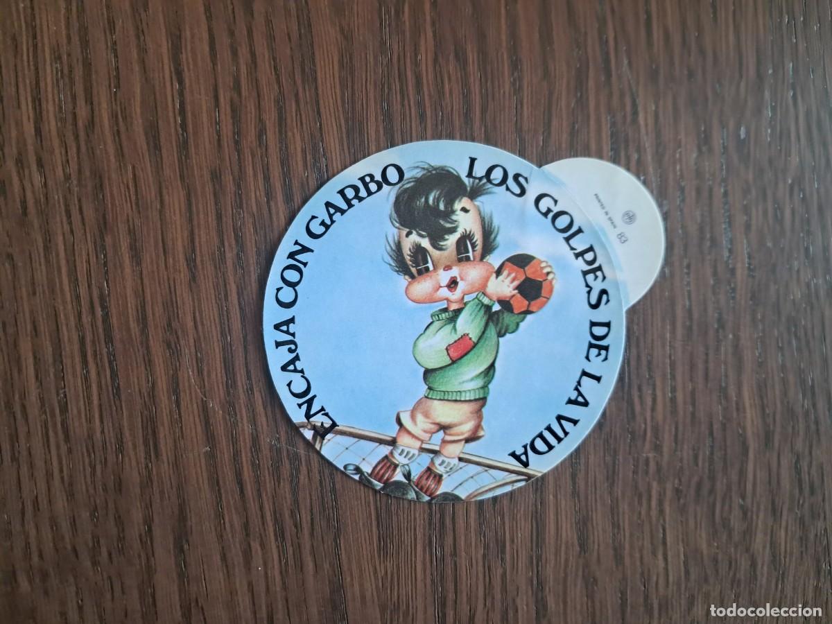 Pegatinas de colecci&oacute;n: pegatina, religiosa, encaja con garbo, los golpes de la vida.