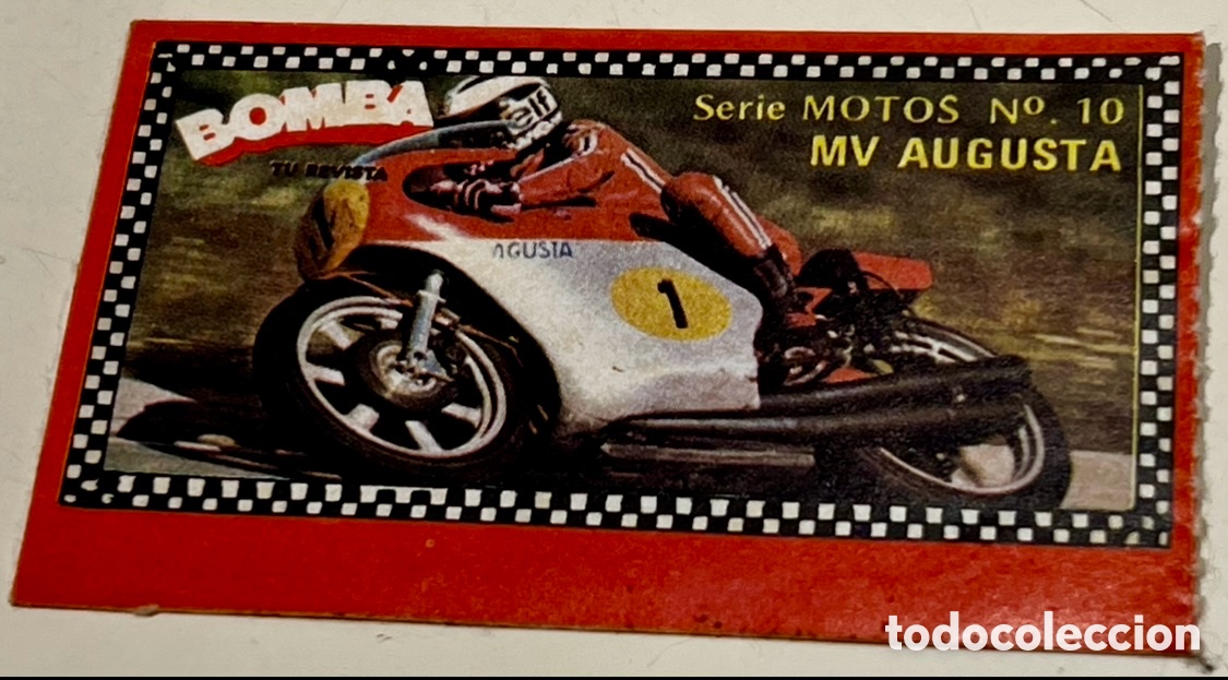Pegatinas de colecci&oacute;n: Pegatina. Revista PRONTO. Serie motos. A&ntilde;os 70.