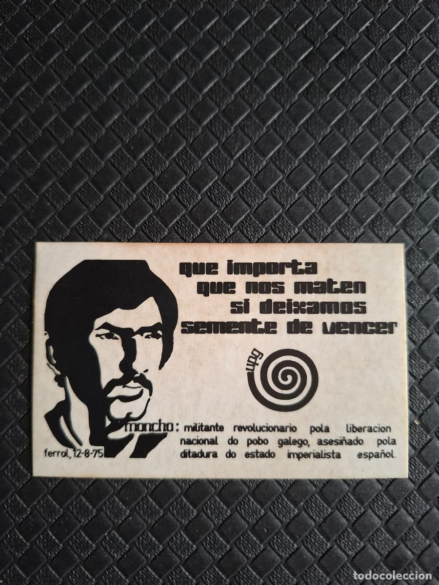 Pegatinas de colecci&oacute;n: Pegatina pol&iacute;tica transici&oacute;n comunista Union do Pobo Galego