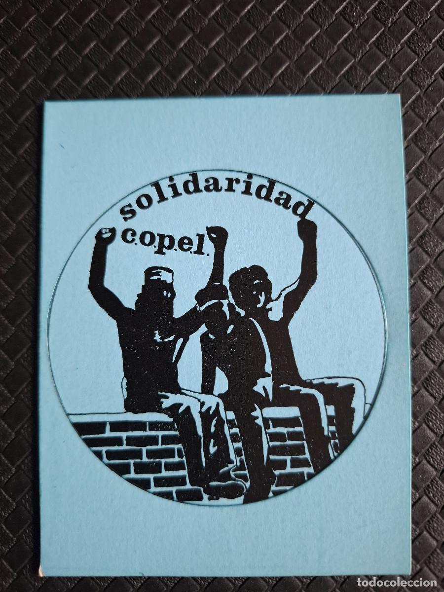 Pegatinas de colecci&oacute;n: Pegatina pol&iacute;tica transici&oacute;n COPEL Presos en Lucha