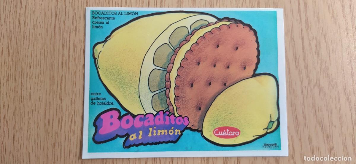 Pegatinas de colecci&oacute;n: PEGATINA GALLETAS CUETARA BOCADITOS AL LIMON