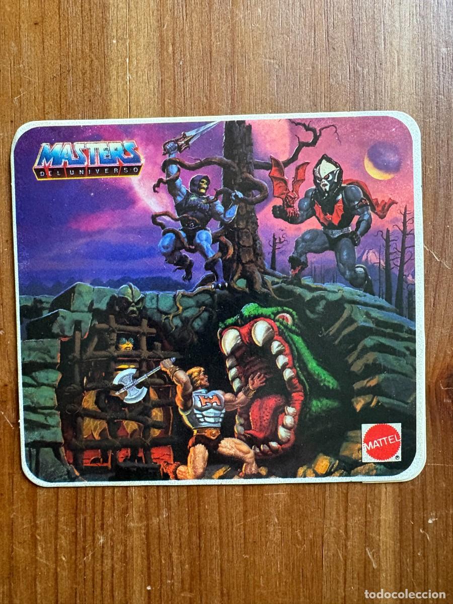 Pegatinas de colecci&oacute;n: PEGATINA ORIGINAL A&Ntilde;O 1987 MATTEL MASTERS DEL UNIVERSO OF THE UNIVERSE 10X11 CMS. APROX. BUEN ESTADO
