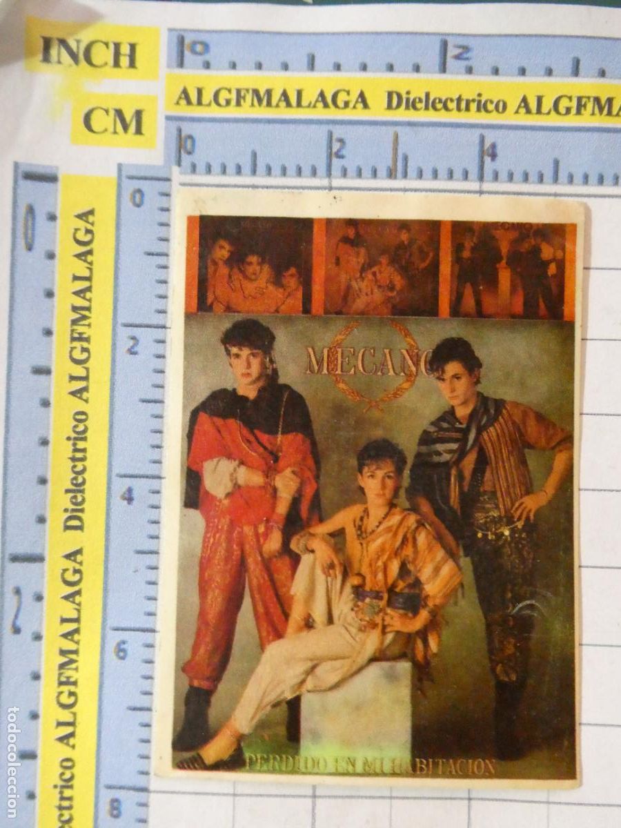 Pegatinas de colecci&oacute;n: CROMO CROMITO SHOW ESTRELLAS 116 MECANO GRUPO MUSICAL. 30