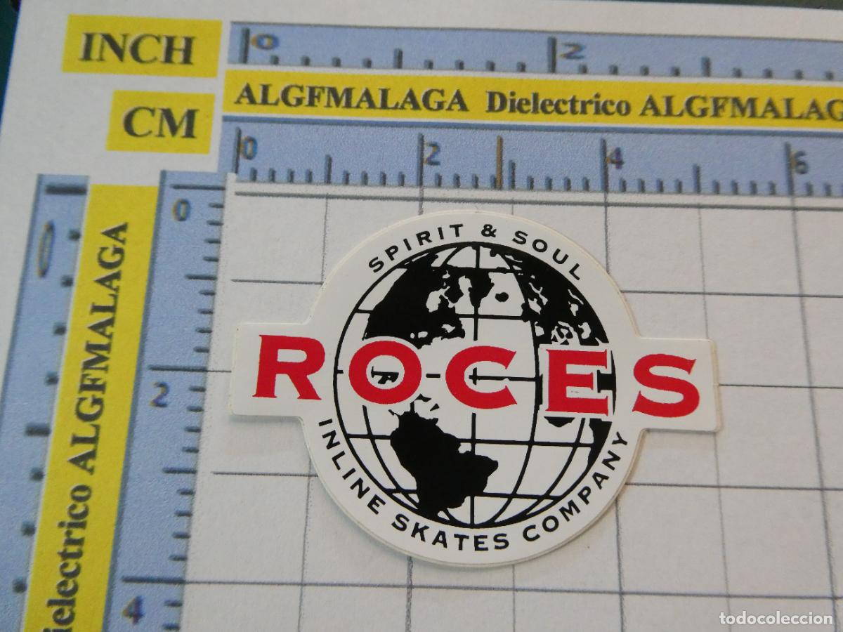 Pegatinas de colecci&oacute;n: PEGATINA MARCAS DE ROPA. SKATE PATINES L&Iacute;NEA SKATERS. ROCES INLINE SKATES COMPANY 33