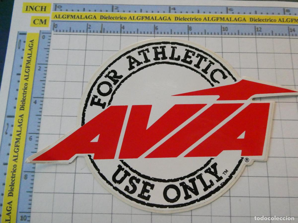Pegatinas de colecci&oacute;n: PEGATINA MARCAS DE ROPA. AVIA FOR ATHLETIC USE ONLY . 37