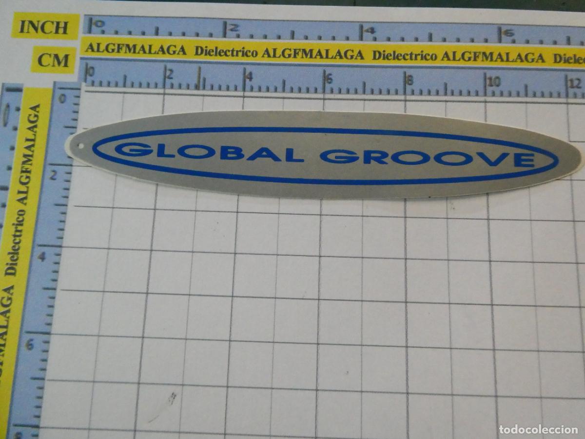 Pegatinas de colecci&oacute;n: PEGATINA MARCAS DE ROPA. SKATE SKATERS PATINADORES. GLOBAL GROOVE. 44