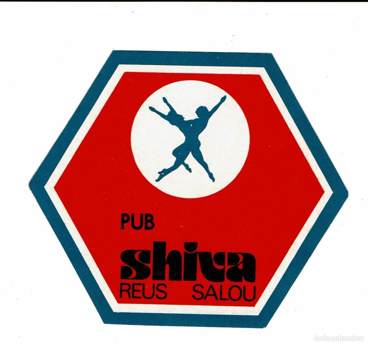 Pegatinas de colecci&oacute;n: Adhesivo pegatina antiguo Pub Shira / Reus / Salou