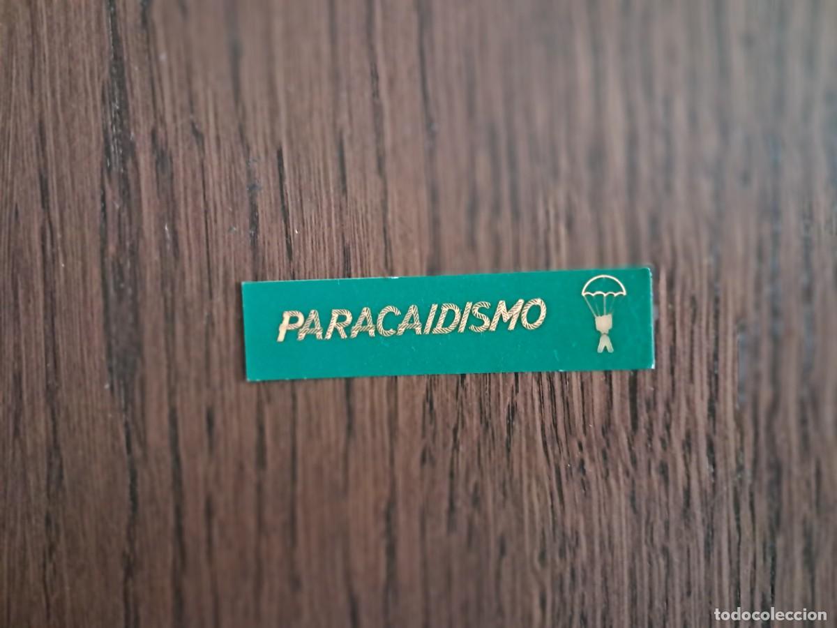 Pegatinas de colecci&oacute;n: peque&ntilde;a pegatina de deportes, paracaidismo.
