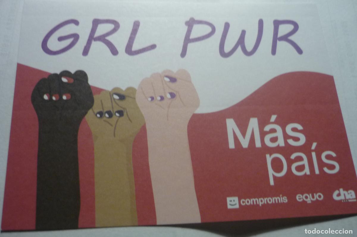 Pegatinas de colecci&oacute;n: pegatina politica mas pais