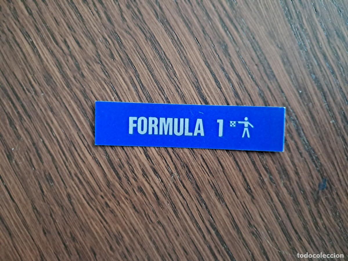 Pegatinas de colecci&oacute;n: peque&ntilde;a pegatina de deportes, f&oacute;rmula 1, automovilismo.