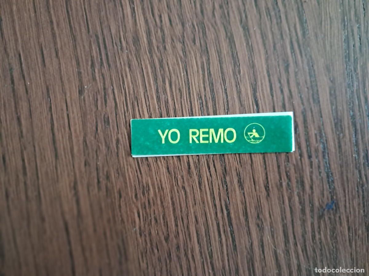 Pegatinas de colecci&oacute;n: peque&ntilde;a pegatina de deportes, yo remo.