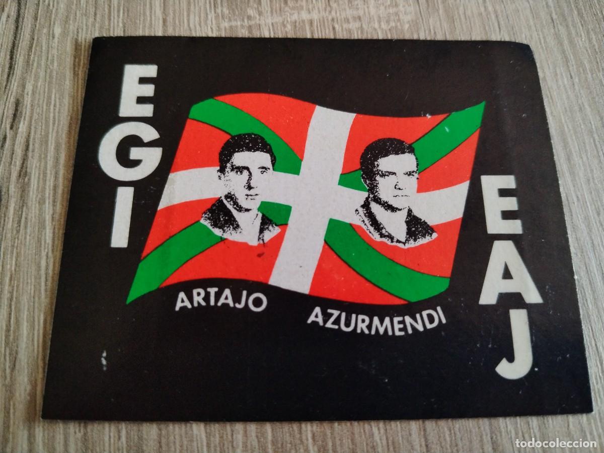 Pegatinas de colecci&oacute;n: Pegatina pol&iacute;tica -artajo azurmendi