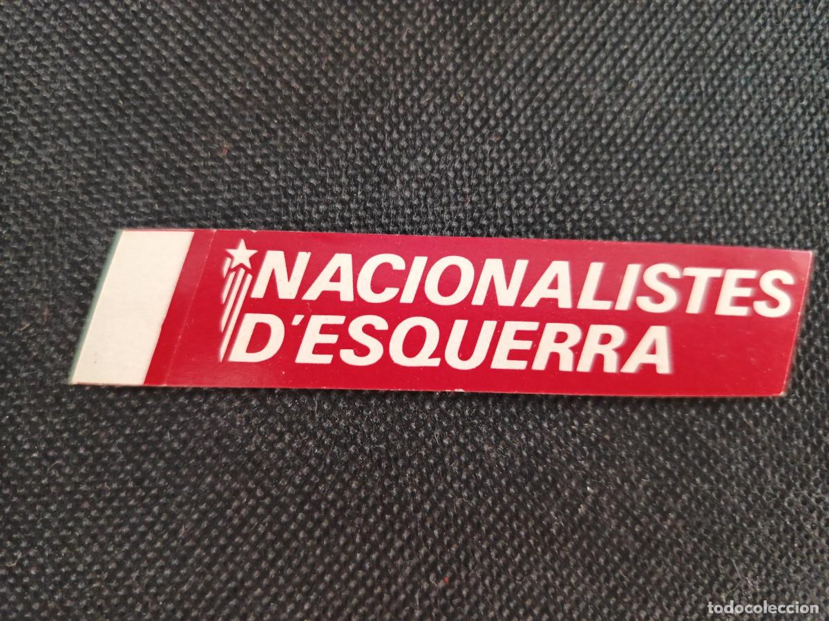 Pegatinas de colecci&oacute;n: Pegatina NACIONALISTES D'ESQUERRA
