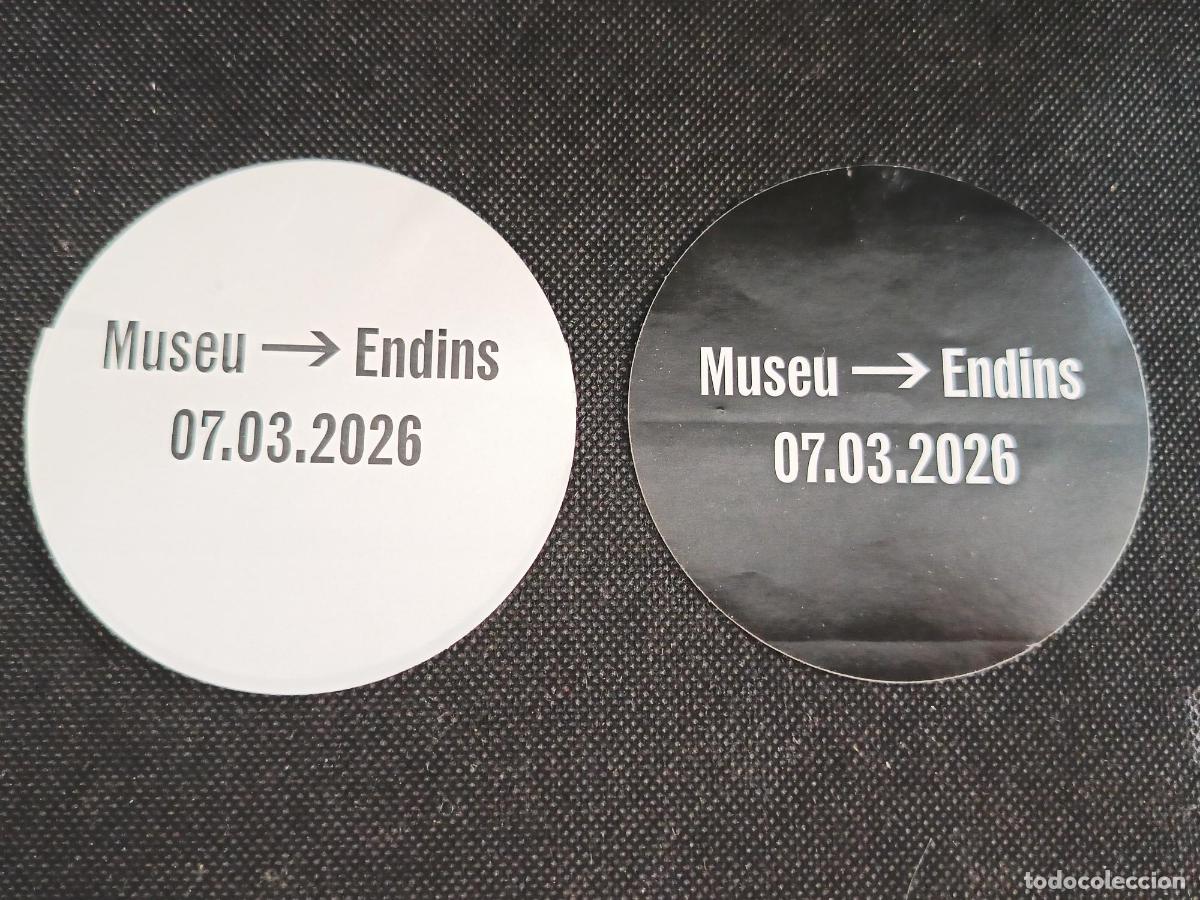 Pegatinas de colecci&oacute;n: Pegatinas Museu Endins