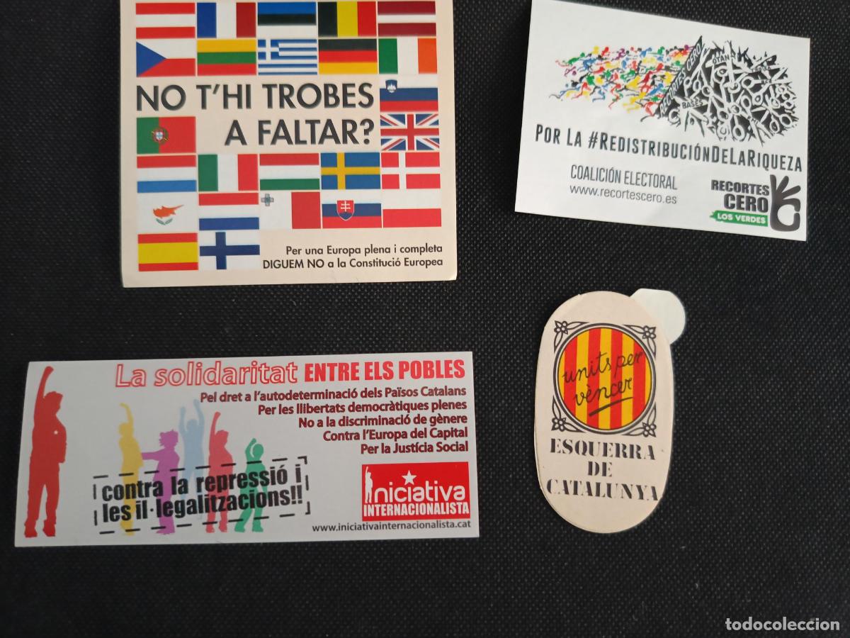Pegatinas de colecci&oacute;n: Pegatinas politicas