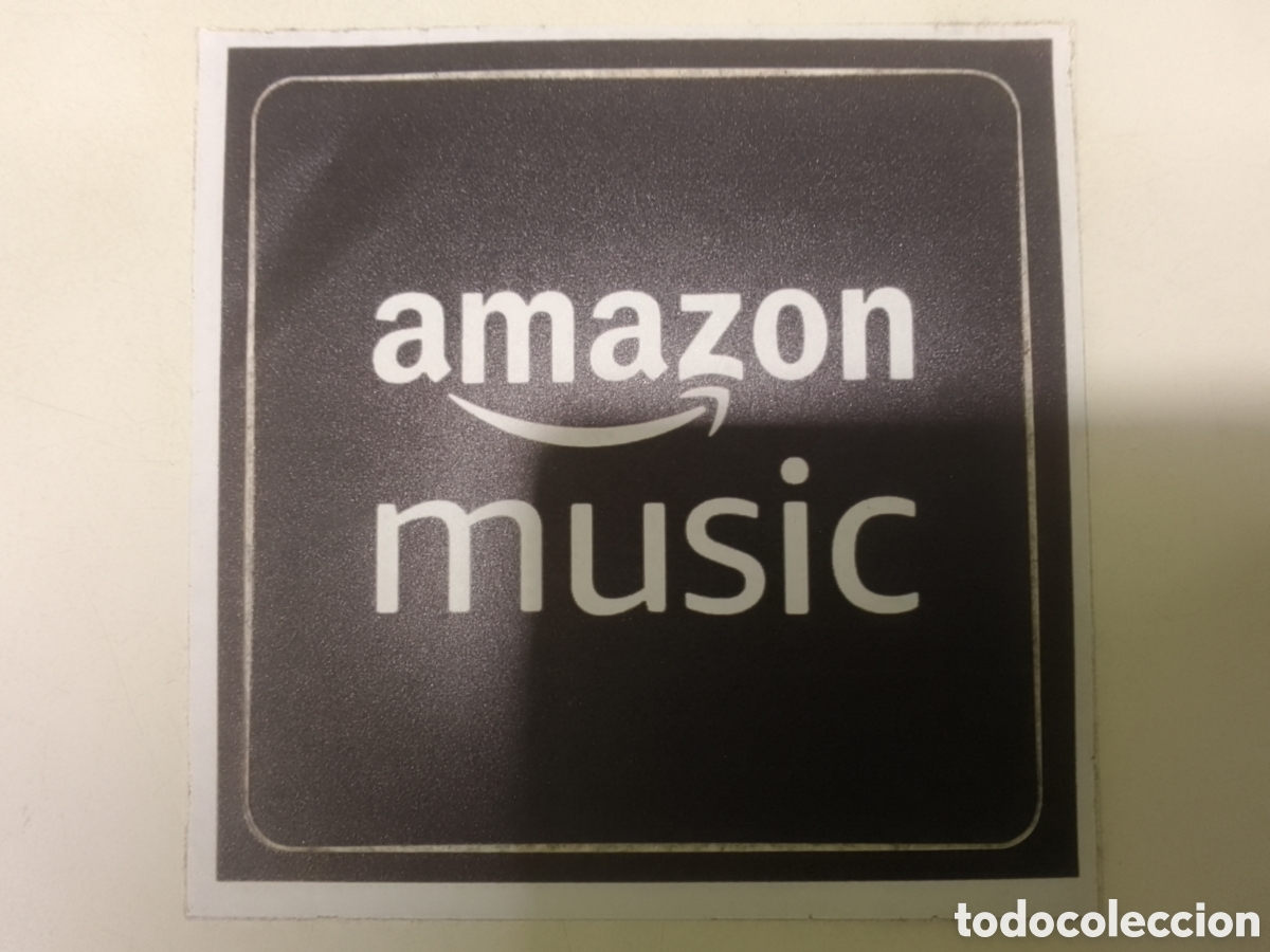 Pegatinas de colecci&oacute;n: Pegatina amazon music.