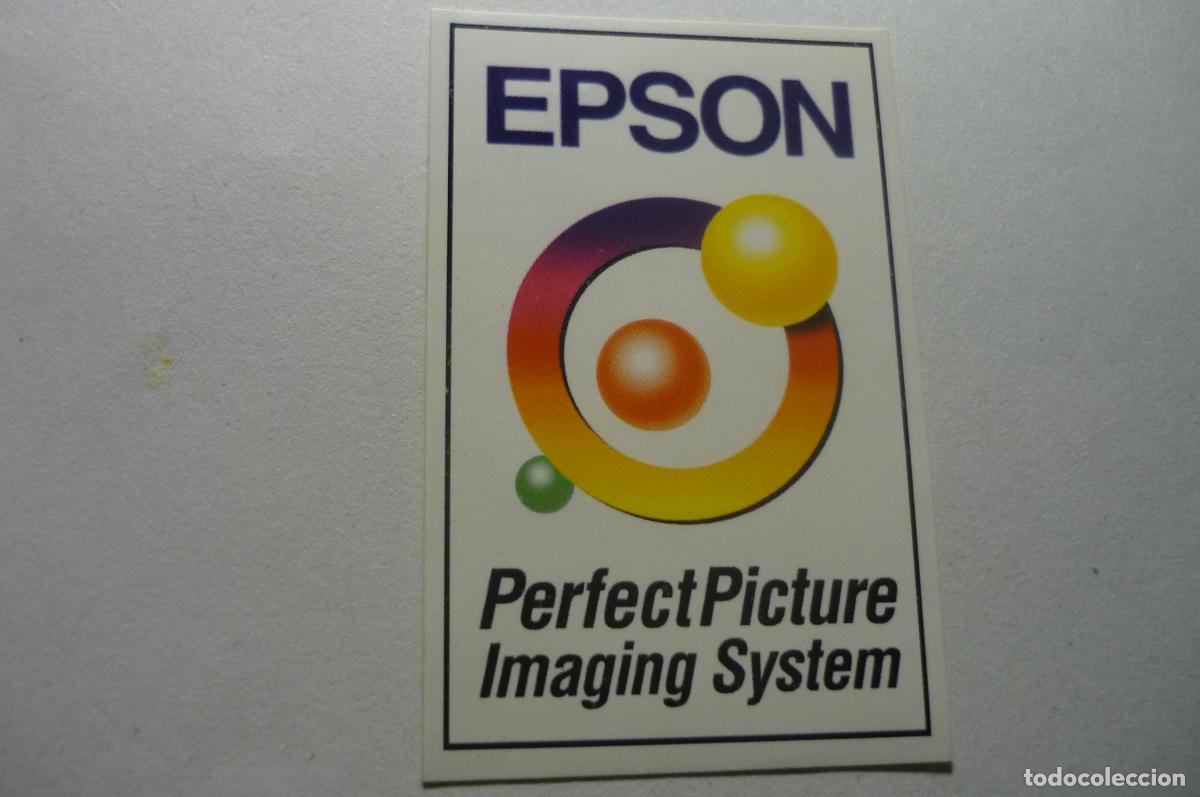Pegatinas de colecci&oacute;n: PEGATINA PEQUE&Ntilde;A EPSON