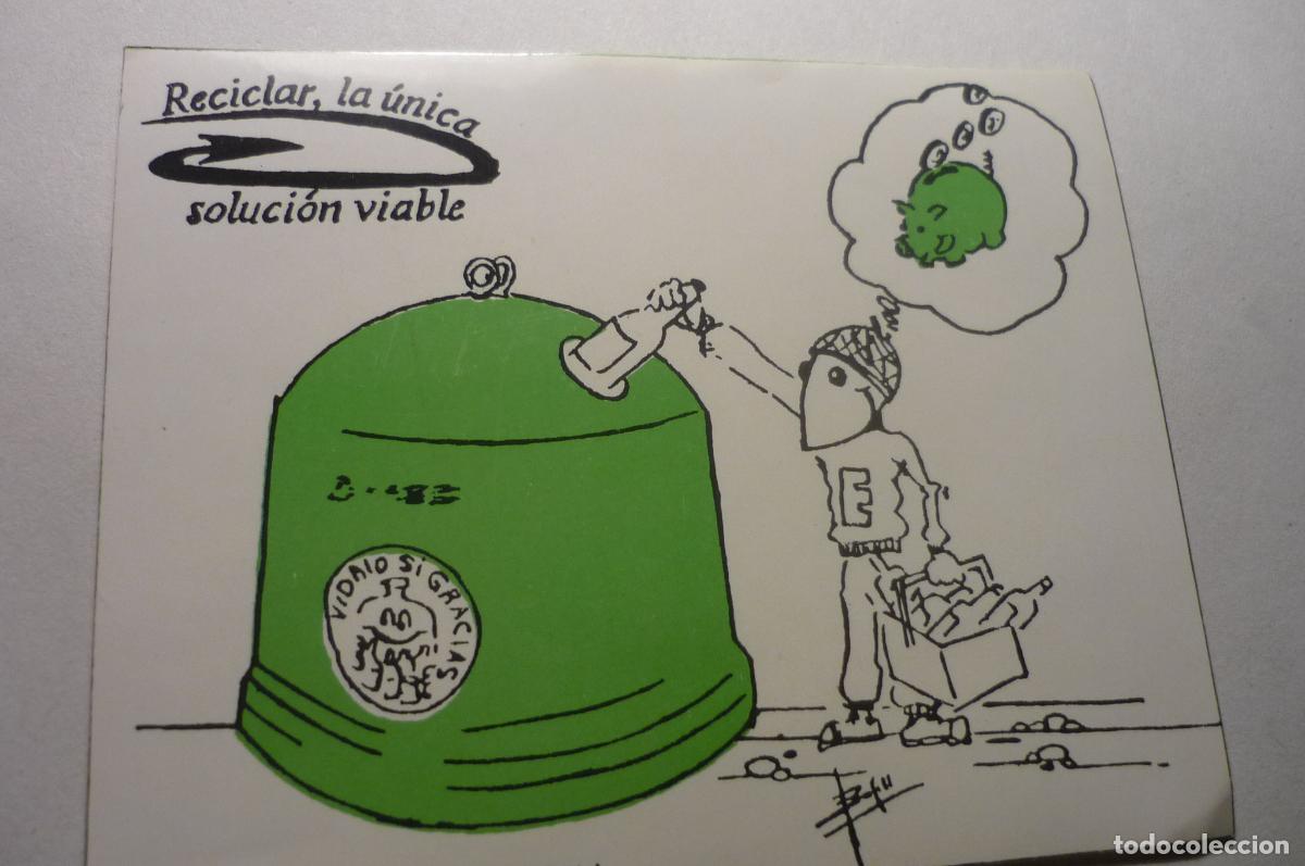 Pegatinas de colecci&oacute;n: PEGATINA GRUPO ECOLOGISTA ENCINA RECICLAR