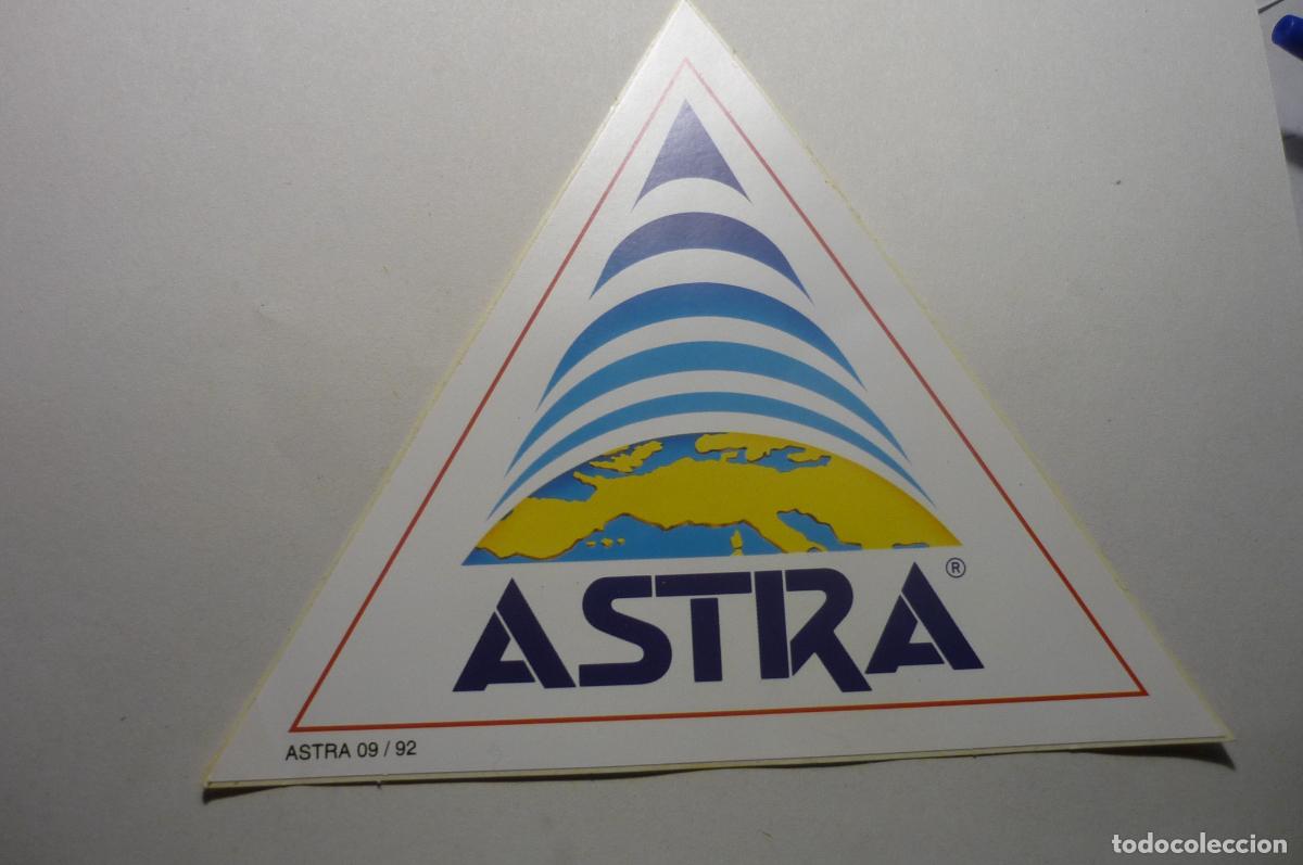Pegatinas de colecci&oacute;n: pegatina grande astra