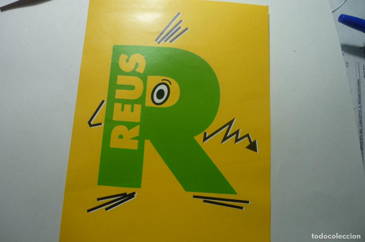Pegatinas de colecci&oacute;n: pegatina grande reus