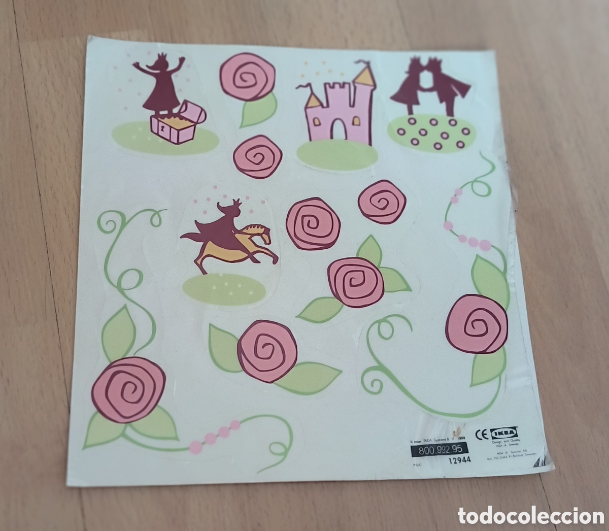 Pegatinas de colecci&oacute;n: Pegatinas Ikea seminuevas