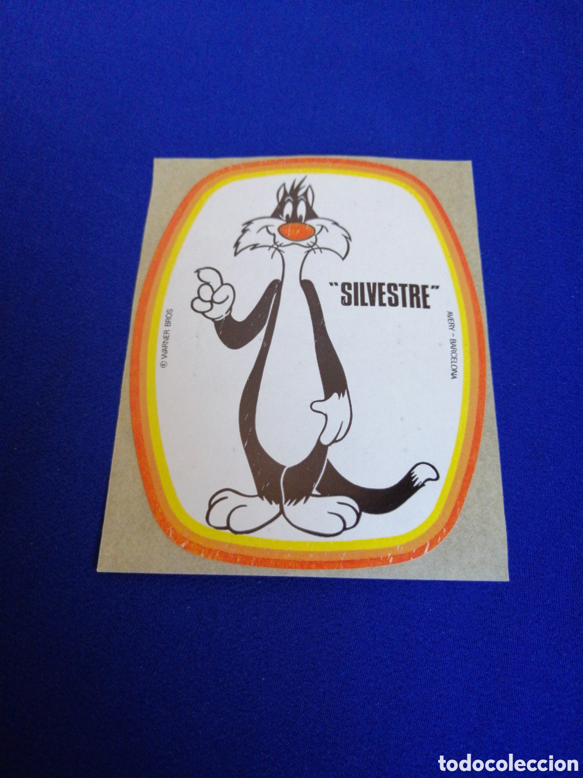 Autocolantes de cole&ccedil;&atilde;o: SILVESTRE - WARNER BROS - PIPAS TOSTADERO - PEGATINA
