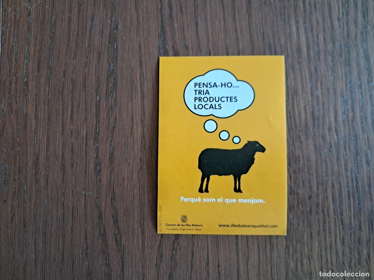 Pegatinas de colecci&oacute;n: pegatina de publicidad Govern de les Illes Balears, pensa-ho...tria productes locals.