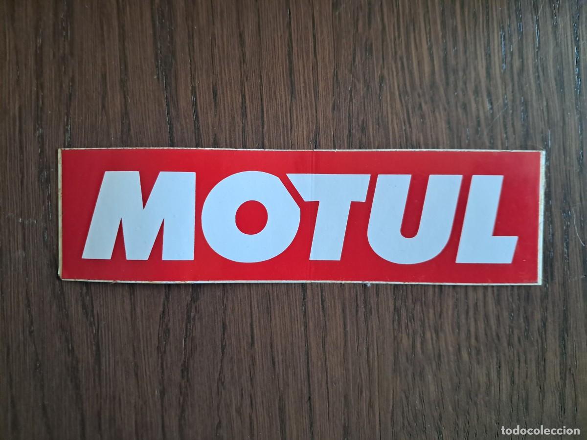 Pegatinas de colecci&oacute;n: pegatina de publicidad, aceite Motul.