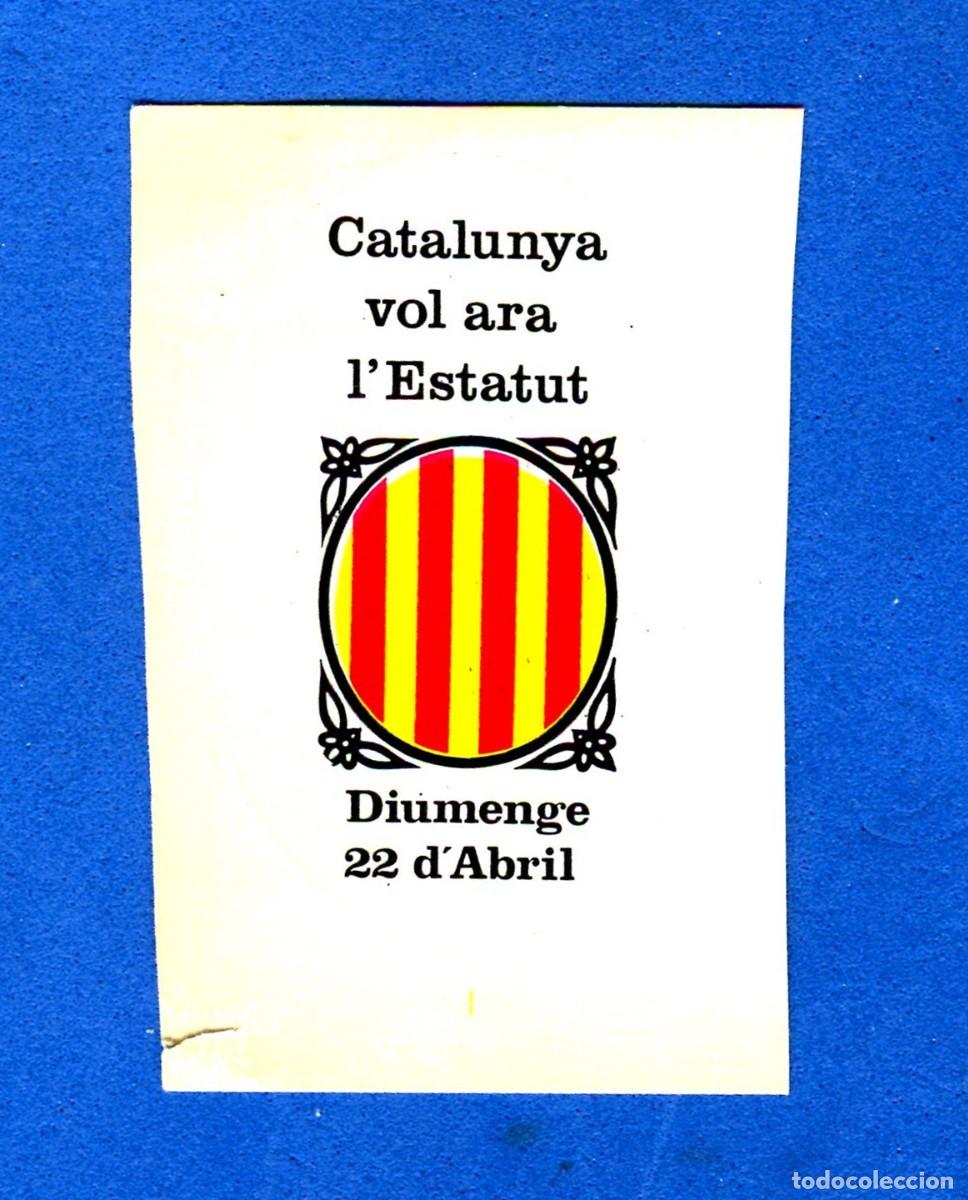 Autocollants de collection: ANTIGUA PEGATINA POLITICA