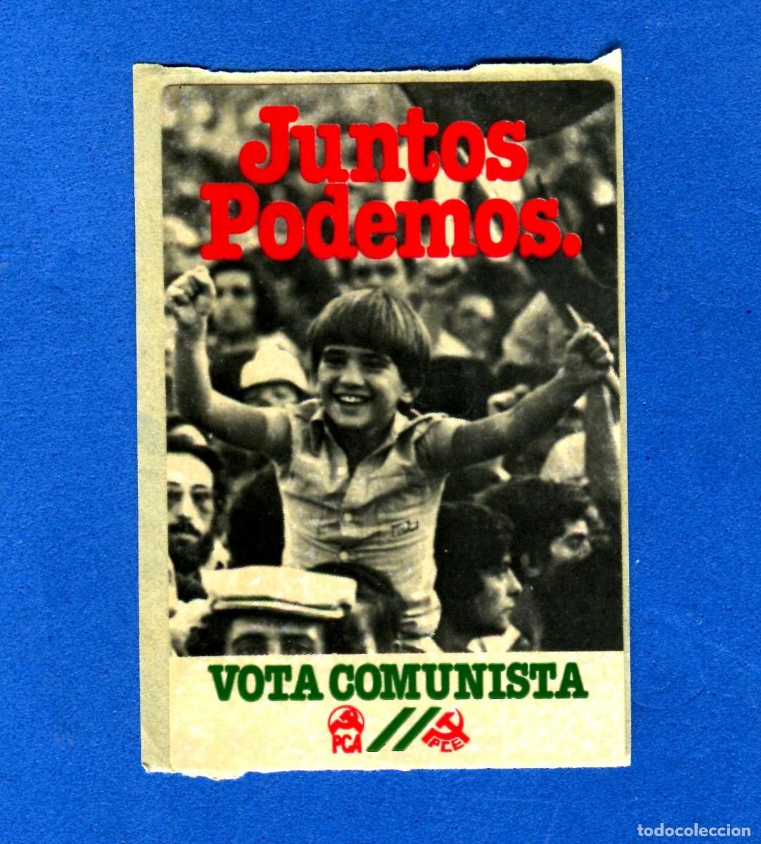 Adesivi di collezione: ANTIGUA PEGATINA POLITICA