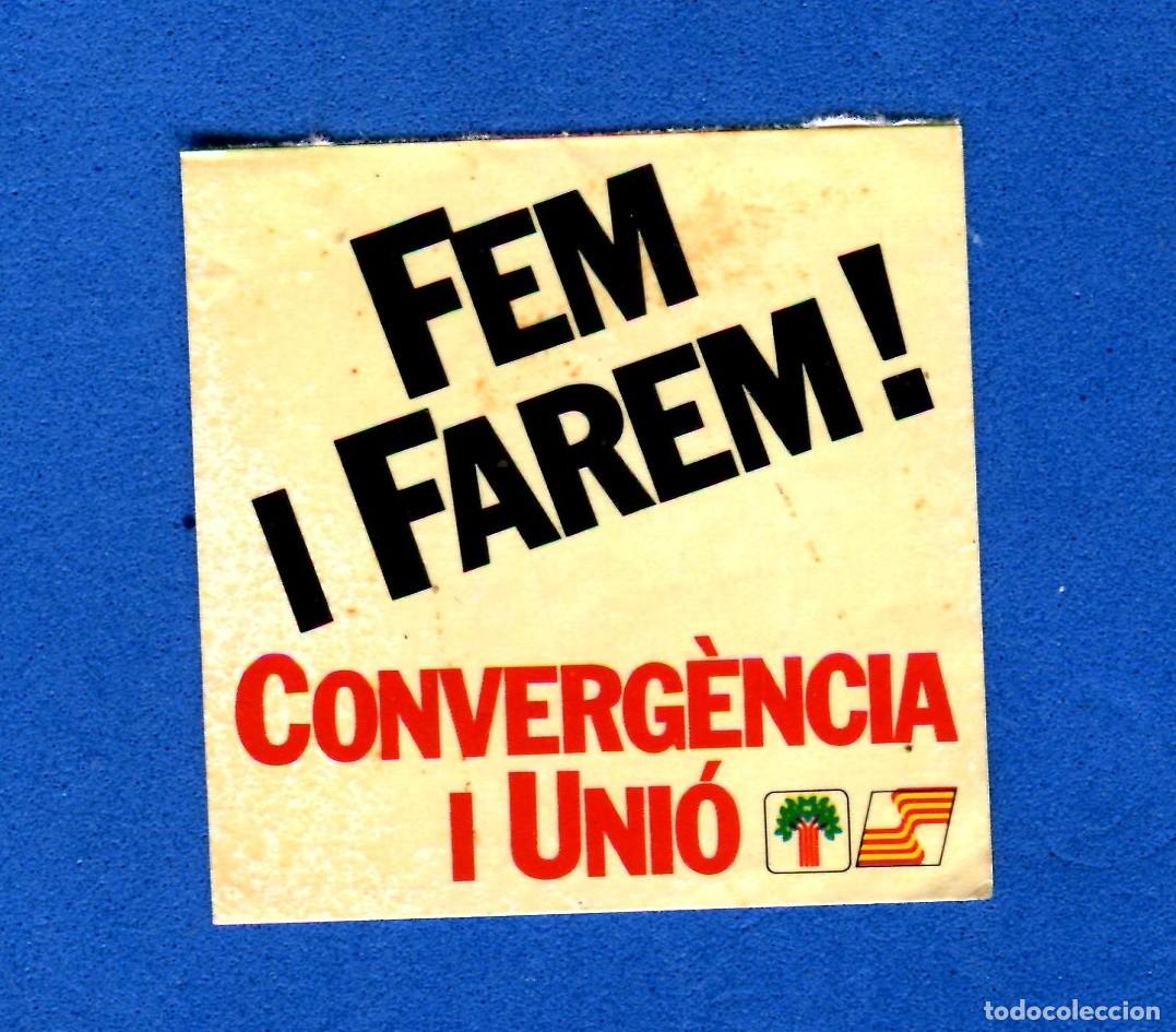 Autocolantes de cole&ccedil;&atilde;o: ANTIGUA PEGATINA POLITICA