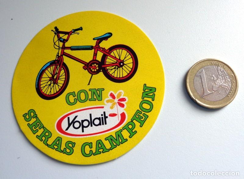 Pegatinas de colecci&oacute;n: CROMO PEGATINA ADHESIVO COLECCION BICIYOPLAIT YOPLAIT. CICLISMO BICICLETAS. YOGURES. BICI. A&Ntilde;OS 80