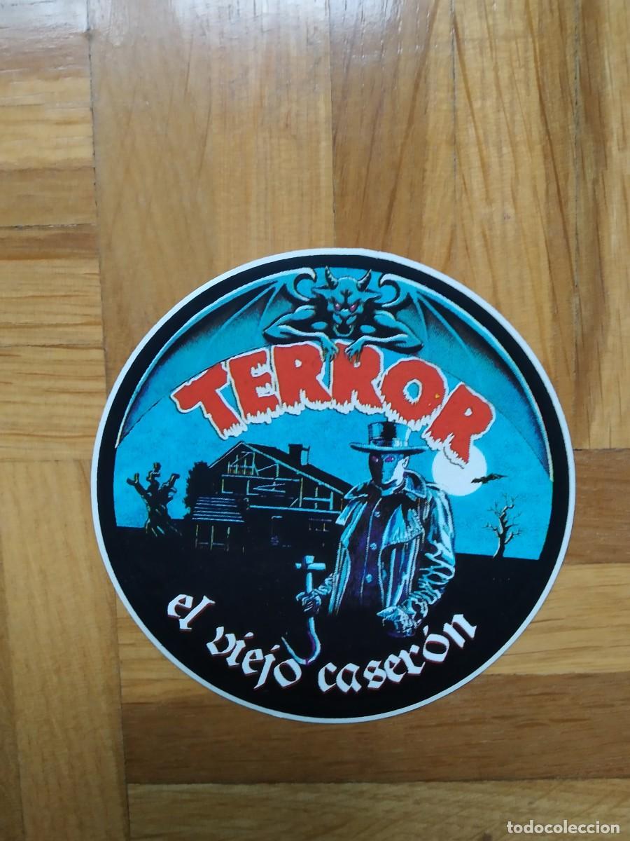 Adesivi di collezione: PEGATINA TERROR EL VIEJO CASERON PARQUE DE ATRACCIONES DE MADRID SIN PEGAR A&Ntilde;OS 80S VER FOTOS
