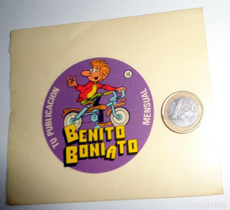 Pegatinas de colecci&oacute;n: PEGATINA CROMO ANTIGUO - TEBEO BRUGUERA - BENITO BONIATO