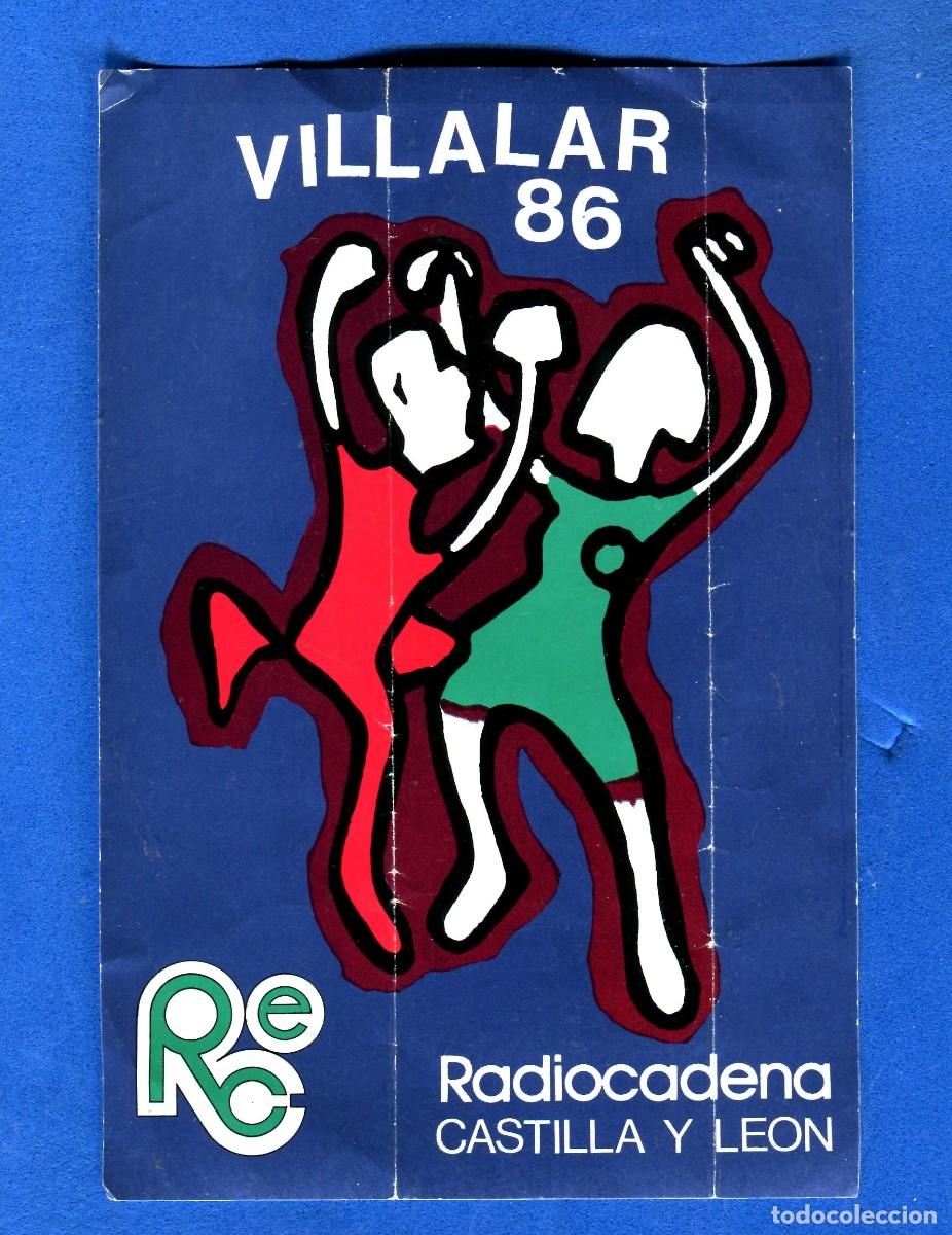 Autocolantes de cole&ccedil;&atilde;o: PEGATINA VILLALAR 86 RADIOCADENA CASTILLA Y LEON