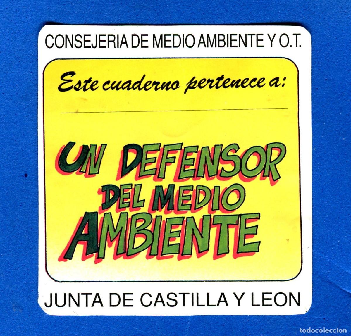 Autocollants de collection: PEGATINA MEDIO AMBIENTE JUNTA DE CASTILLA Y LEON
