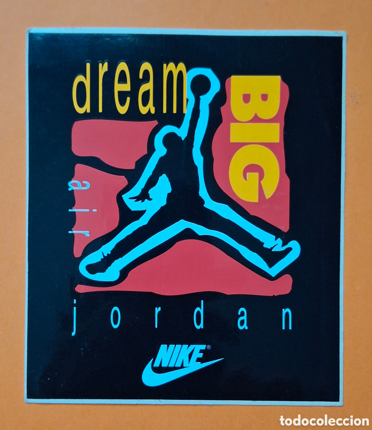 Pegatinas de colecci&oacute;n: NIKE AIR BIG JORDAN DREAM - PEGATINA MICHAEL JORDAN - BASKET BASKETBALL