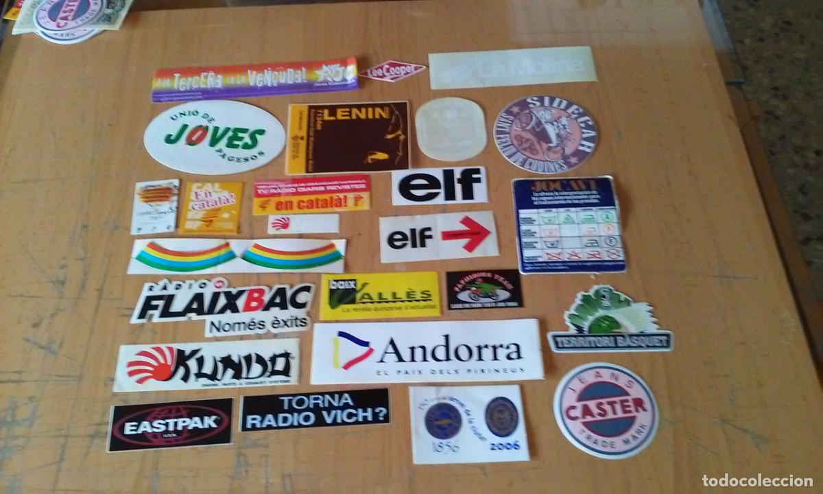 Pegatinas de colecci&oacute;n: lote de pegatinas algunas repes