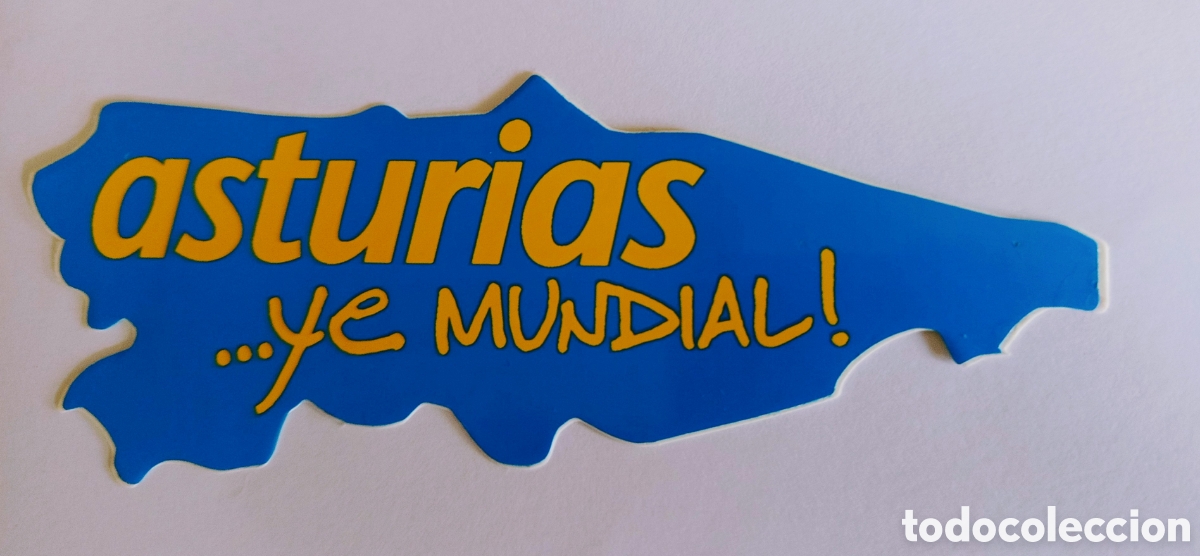 Pegatinas de colecci&oacute;n: PEGATINA MAPA ASTURIAS
