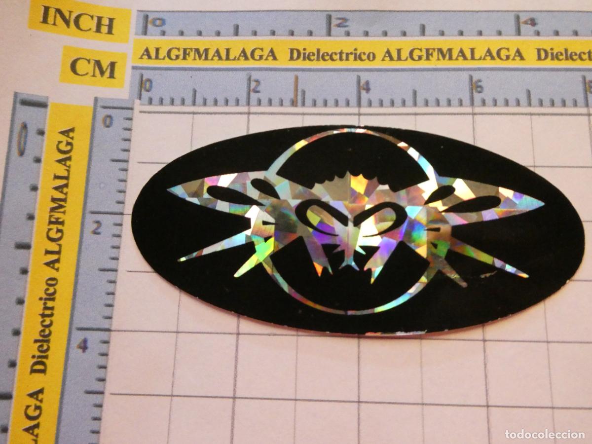 Pegatinas de colecci&oacute;n: PEGATINA DE MARCAS DE ROPA. GAFAS DE SOL A&Ntilde;OS 90. BLACK FLYS UNSTOPABBLE. 84